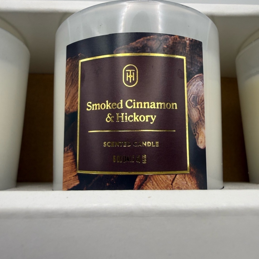 Threshold Scented Candle Set of 3 Fall/Winter Scents 5oz Each - Picture 3 of 7